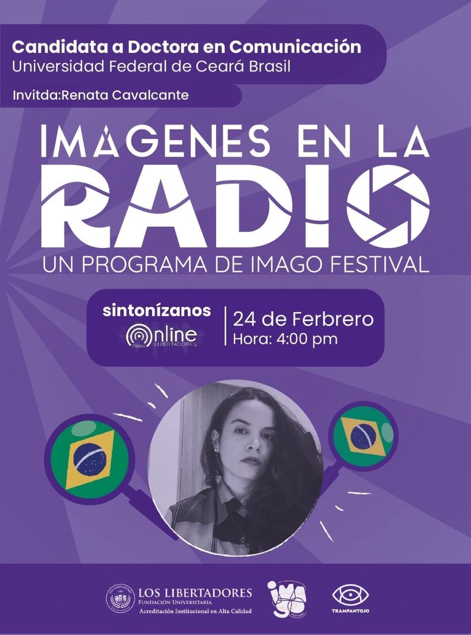 Pôster da Entrevista na Rádio