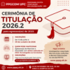 cerimonia de titulação 2026.2